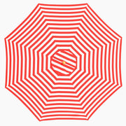 Billy Fresh 3m Bamboo Monte Carlo Umbrella - Red