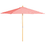 Load image into Gallery viewer, Billy Fresh 3m Bamboo Monte Carlo Umbrella - Red