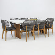 Montecito Morgan 9pc Dining Setting