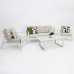 Load image into Gallery viewer, Octavia 4pc Lounge - Cream
