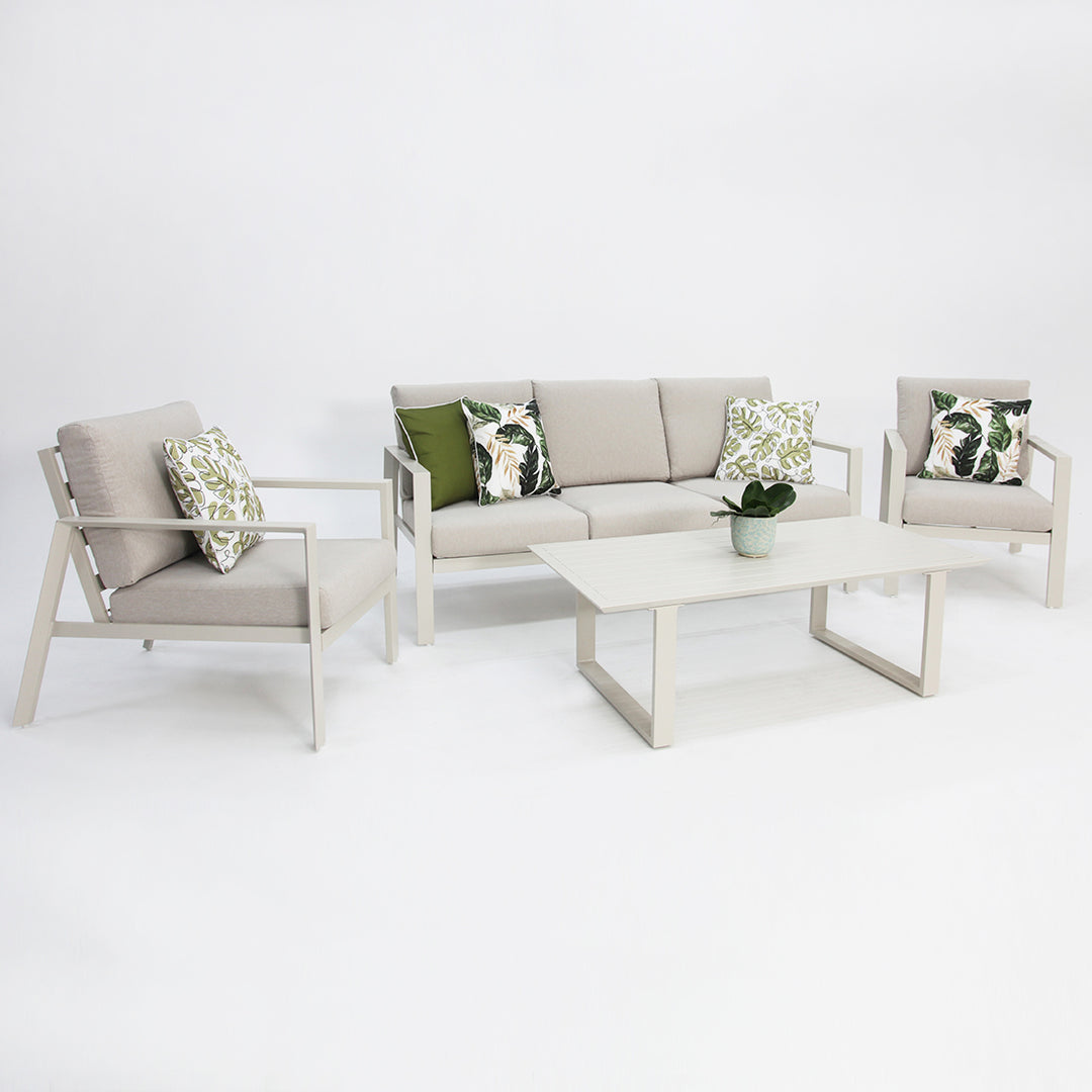 Octavia 4pc Lounge - Cream
