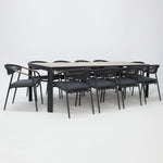 Load image into Gallery viewer, Octavia 11pc Extendable Dining Setting - Grey
