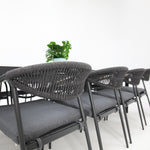 Load image into Gallery viewer, Octavia 11pc Extendable Dining Setting - Grey
