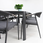 Load image into Gallery viewer, Octavia 11pc Extendable Dining Setting - Grey

