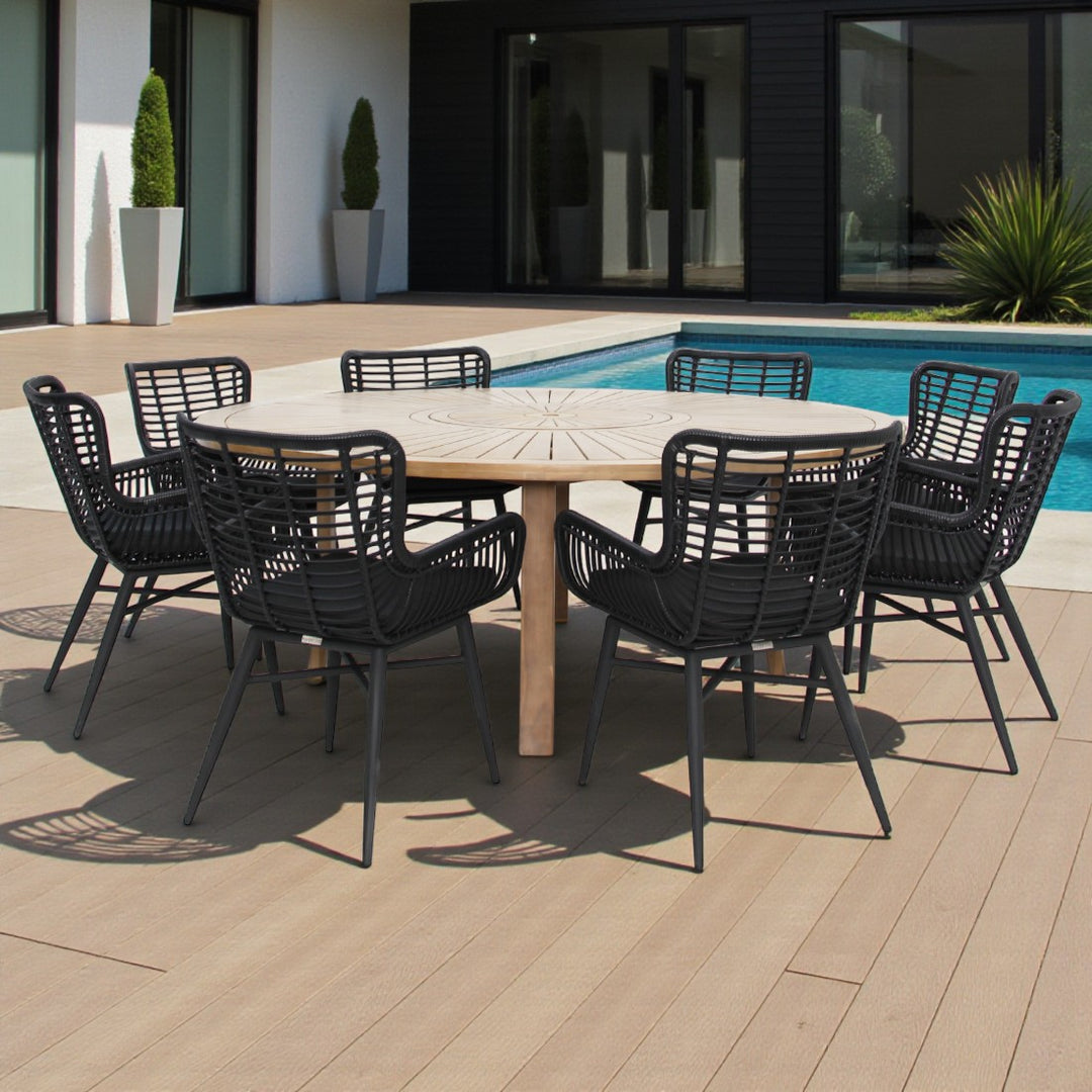 Oscar Astrid 9pc Dining Setting