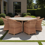 Load image into Gallery viewer, Oscar Portland 9pc Dining Setting
