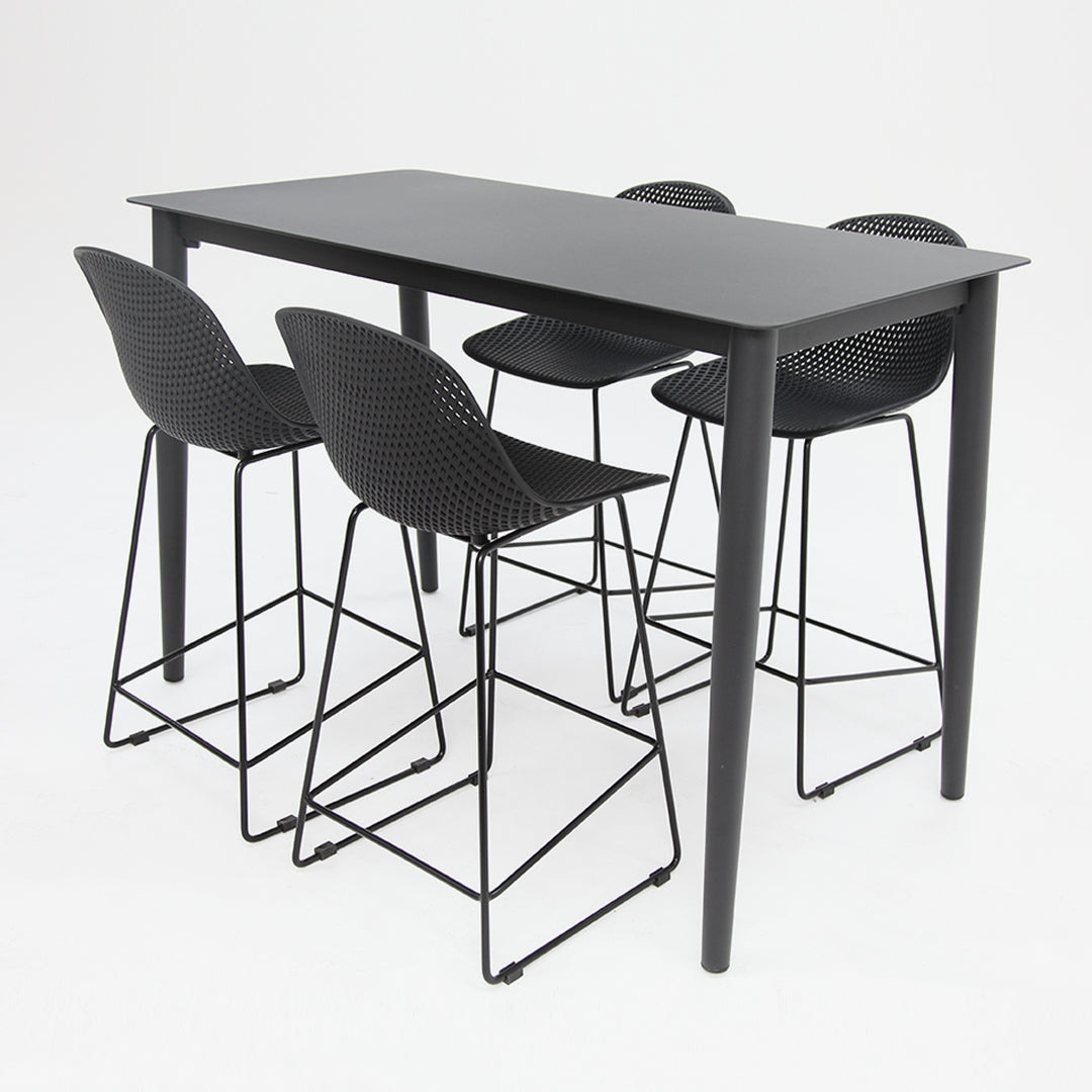 Palma 5pc Bar Setting - Black