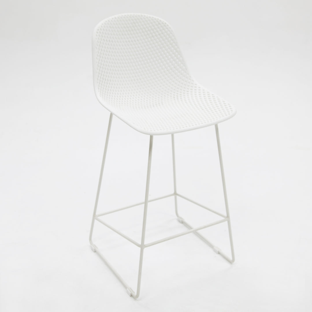 Palma Bar Stool - White