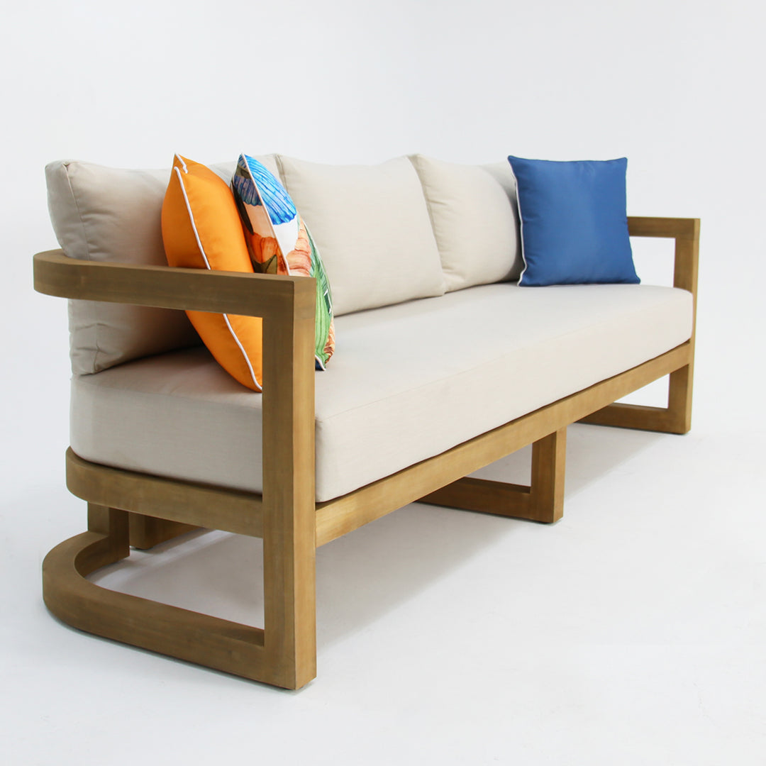 Pannotia Triple Lounge With Cushions