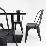 Paris Cannes 5pc Dining Setting - Black
