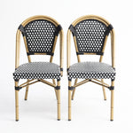 Load image into Gallery viewer, Parisian 3pc Bistro Dining Setting - Black
