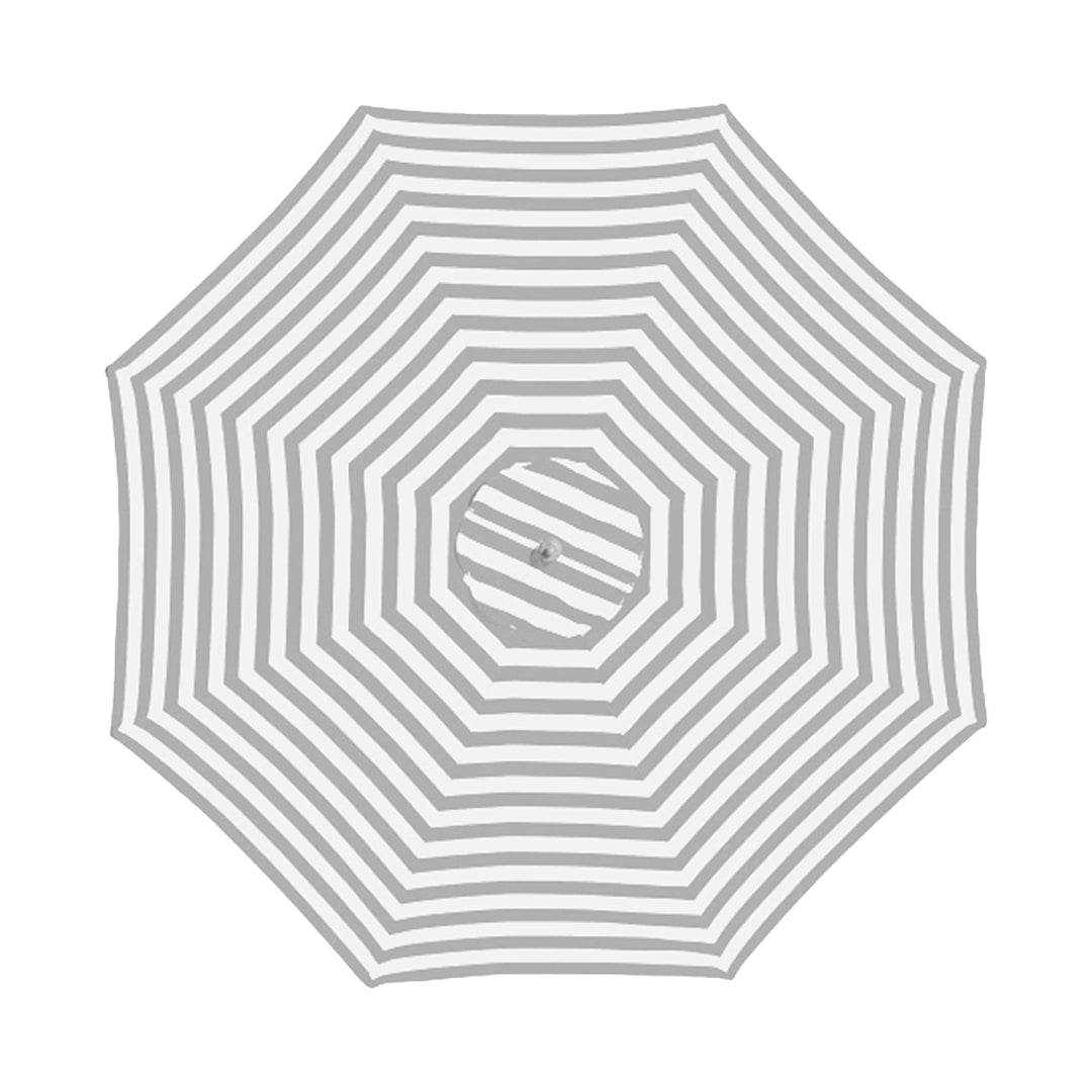 Billy Fresh 3m Bamboo Peninsula Umbrella - Grey