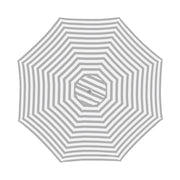 Billy Fresh 3m Bamboo Peninsula Umbrella - Grey
