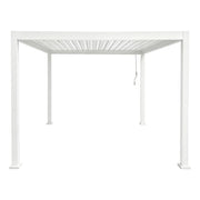 3x3 Aluminium Pergola White