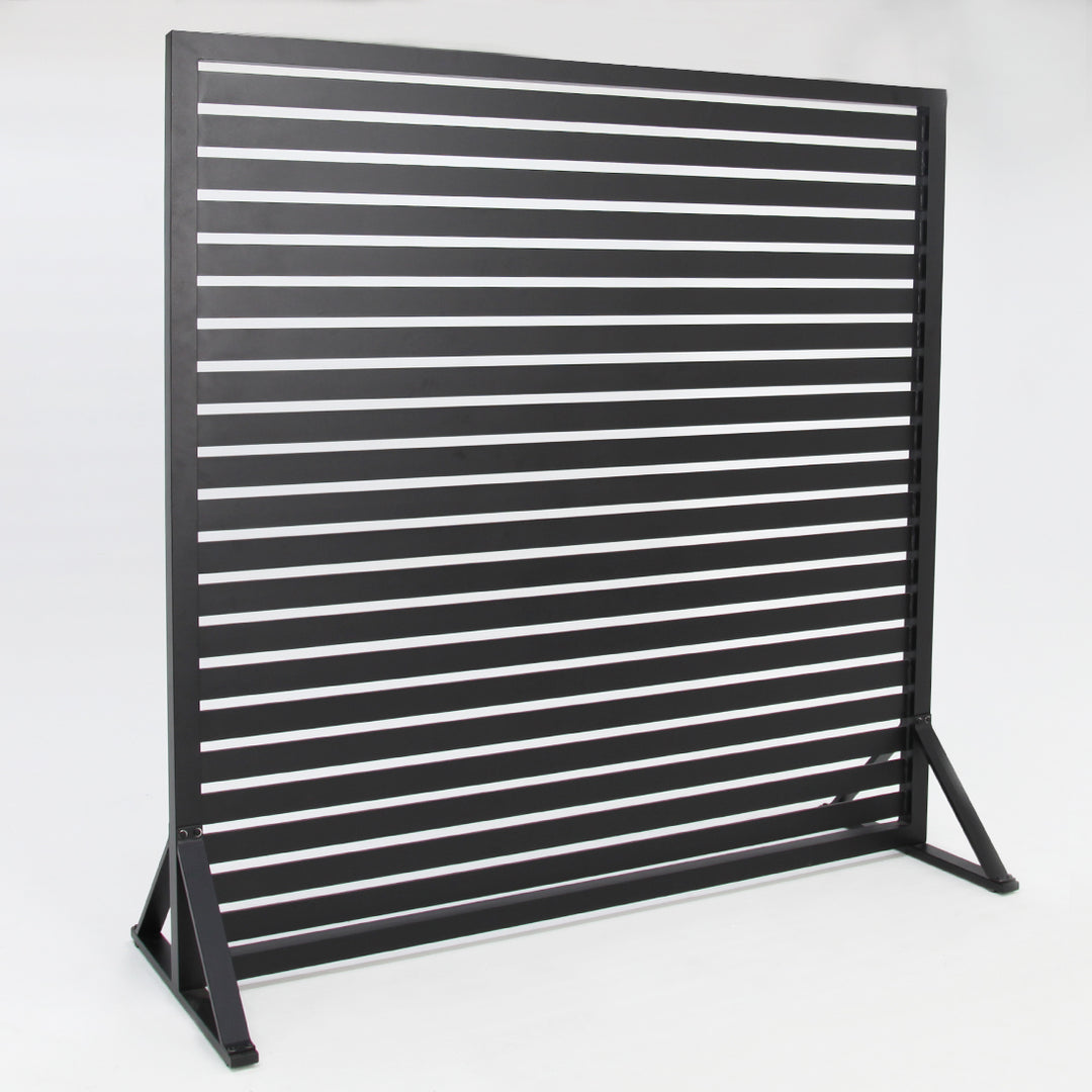 Privacy Screen 180cm x 183cm - Black