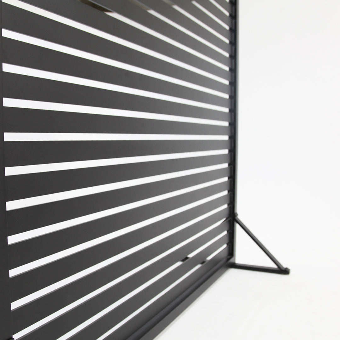 Privacy Screen 180cm x 183cm - Black