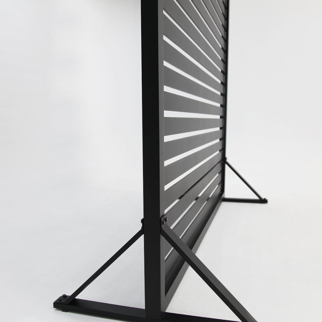 Privacy Screen 180cm x 183cm - Black