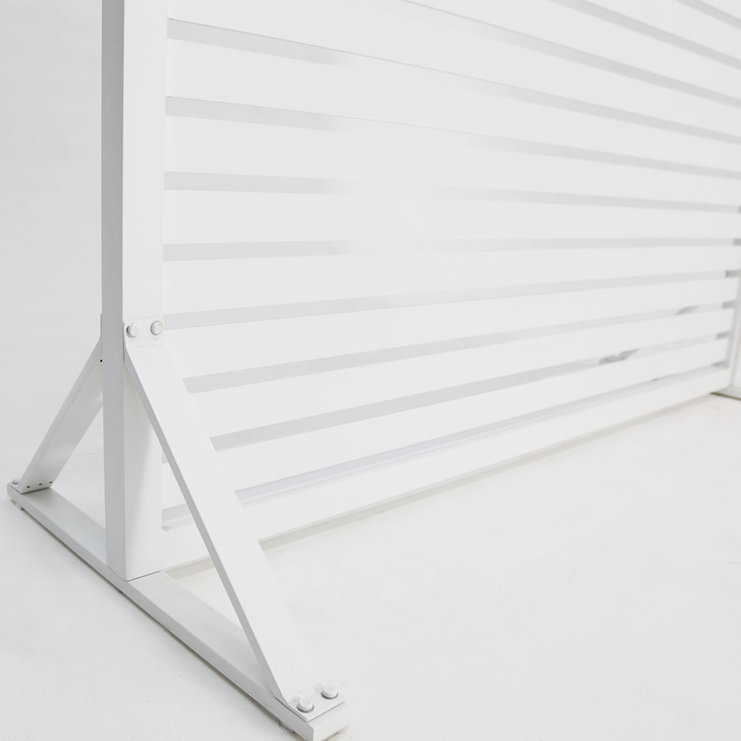 Privacy Screen 180cm x 183cm - White