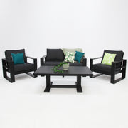 Hayman Holste 211 Lounge Setting - Black