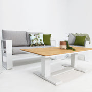 Hayman Holste 211 Teak Lounge Setting - White