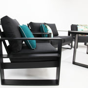 Hayman 211LD Lounge Setting - Black