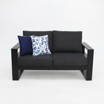Load image into Gallery viewer, Quaynor 2 Seater Lounge - Black

