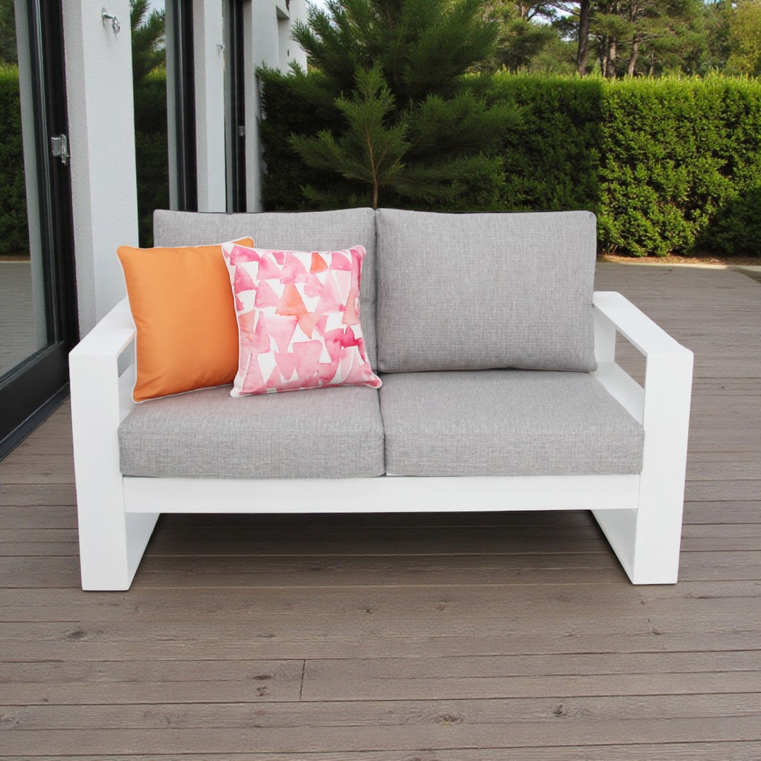 Hayman 2 Seater Lounge - White