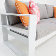 Hayman 3 Seater Lounge - White