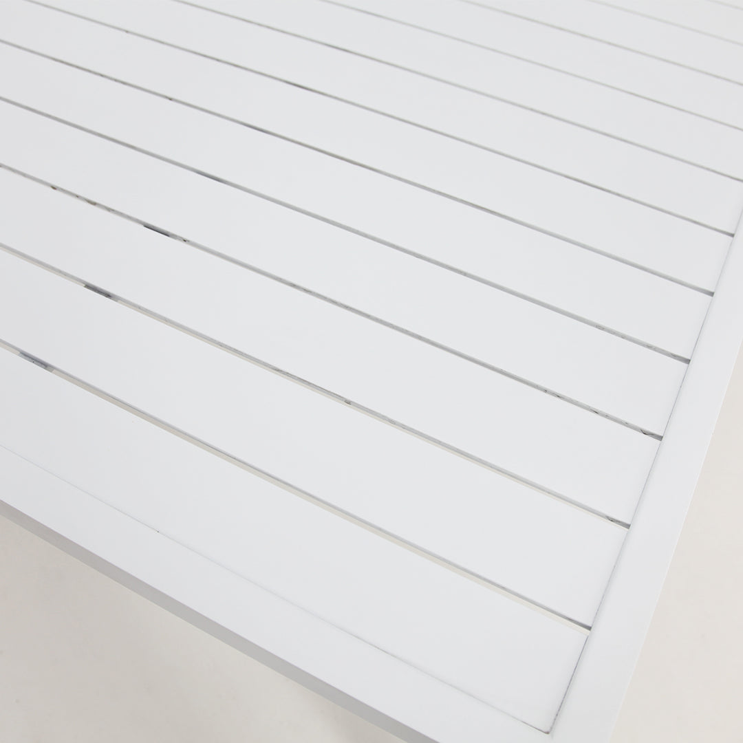 Queensville 11pc Table - White