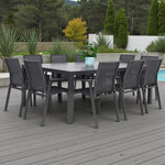 Load image into Gallery viewer, Queensville 11pc Deluxe Dining Setting - Gunmetal
