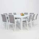 Load image into Gallery viewer, Queensville 11pc Deluxe Dining Setting - White
