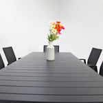 Load image into Gallery viewer, Queensville 9pc Deluxe Dining Setting - Gunmetal
