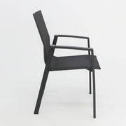 Queensville Deluxe Dining Chair - Gunmetal
