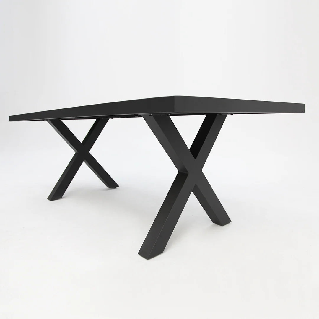 Ravenne Millie 9pc Dining Setting - Black