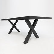 Ravenne 3pc Table and Bench Dining Setting - Black