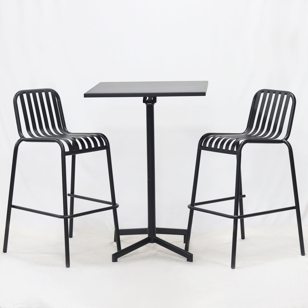 Regent 3pc Bar Setting - Black