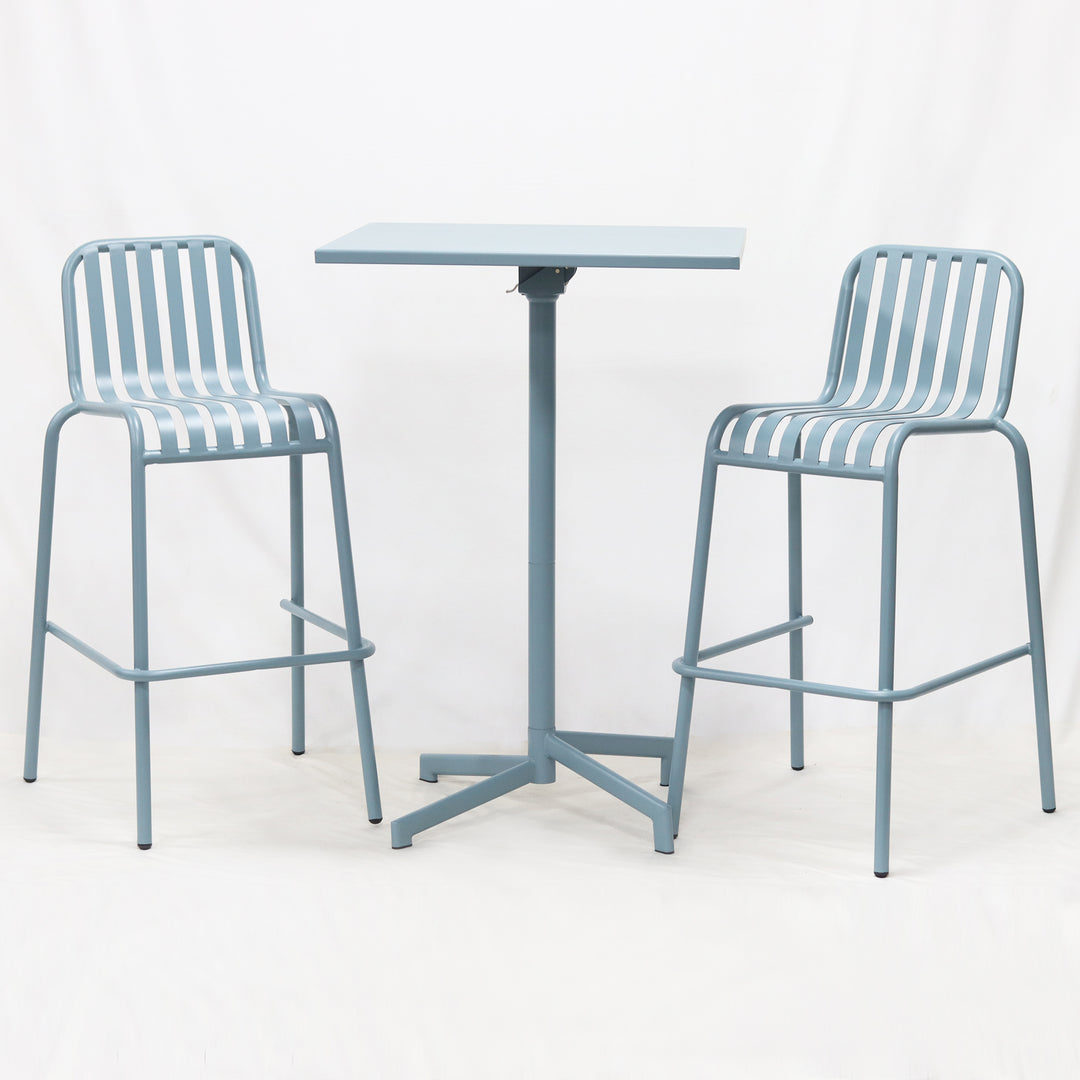 Regent 3pc Bar Setting - Blue
