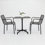 Load image into Gallery viewer, Regent 3pc Cafe Dining Setting - Black
