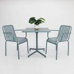 Load image into Gallery viewer, Regent 3pc Cafe Dining Setting - Blue
