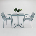 Load image into Gallery viewer, Regent 3pc Cafe Dining Setting - Blue

