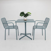 Regent 3pc Cafe Dining Setting - Blue
