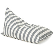 Relax Sack Beanbag - Grey and White Stripe