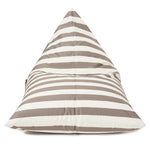 Load image into Gallery viewer, Relax Sack Beanbag - Taupe and White Stripe