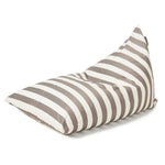 Load image into Gallery viewer, Relax Sack Beanbag - Taupe and White Stripe
