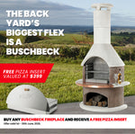 Load image into Gallery viewer, Buschbeck Rondo Fireplace and Pizza Oven - Mocha