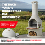 Load image into Gallery viewer, Buschbeck Rondo Fireplace and Pizza Oven - White