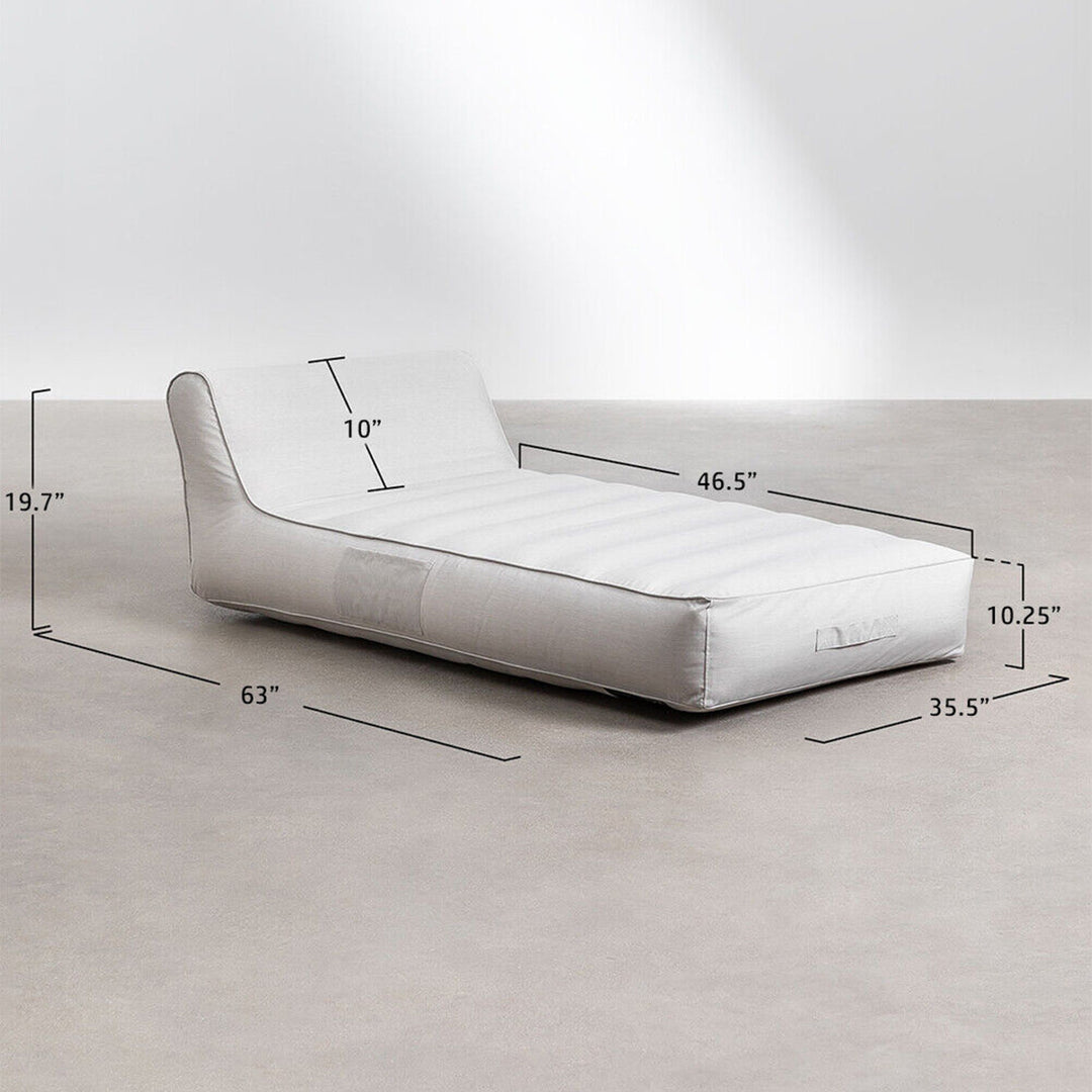 Billy Fresh Inflatable Lounger - Beige
