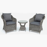Sable 3pc Balcony Set - Grey Storm