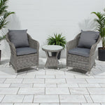 Load image into Gallery viewer, Sable 3pc Balcony Set - Grey Storm
