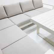 Sallsey Corner Lounge Setting - Cream